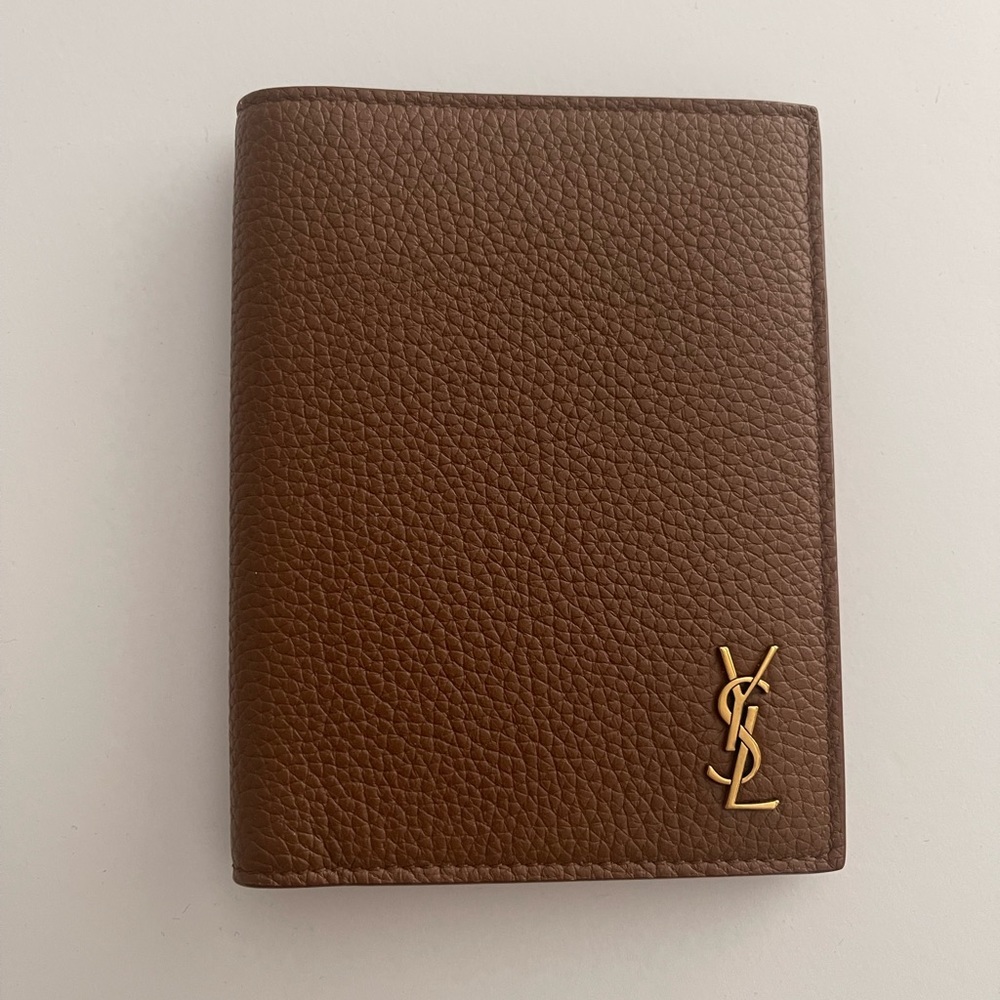 YSL Monogram Bifold Leather Wallet